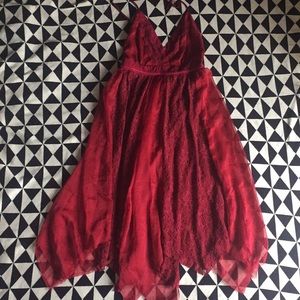 ⭐️SALE⭐️cute red coral dress